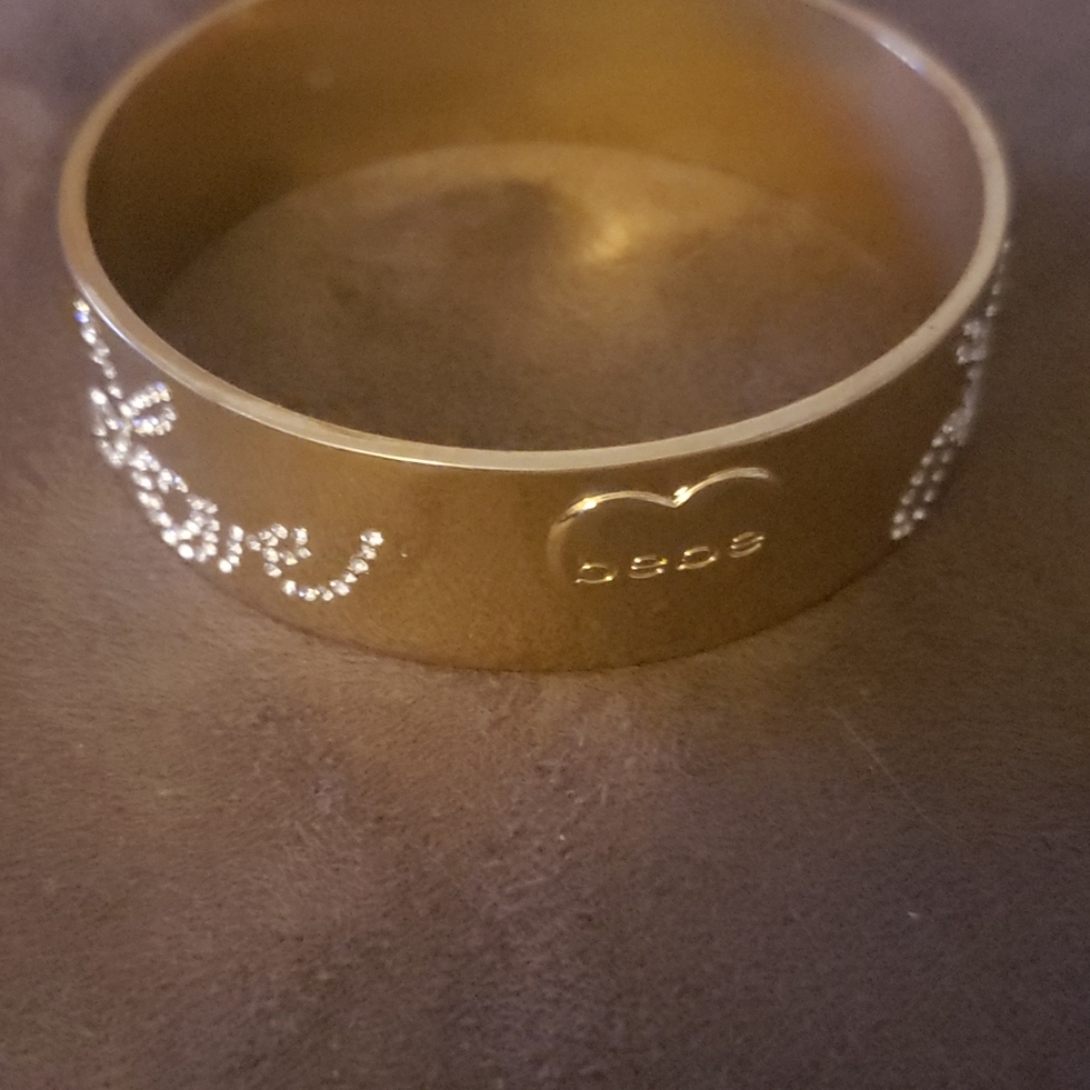 Bebe Gold band bracelet